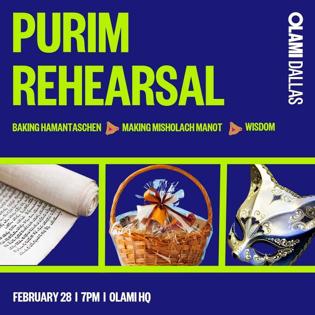 Purim Rehersal